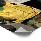 Poster Un Prowler EA-6B démarre depuis le poste de pilota (Coin)