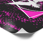 Poster Un rappel simple priez pour la foi chrétienne (Coin)