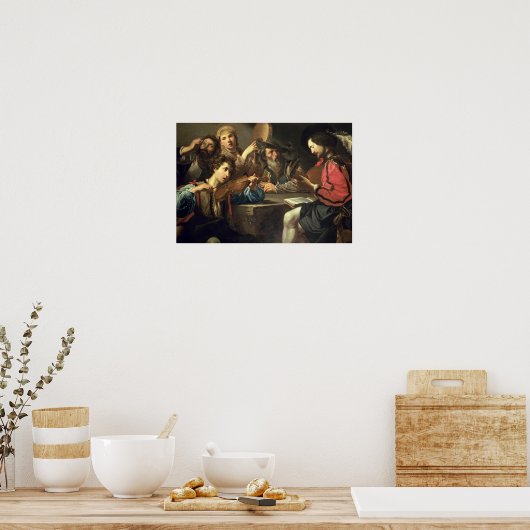 Poster Un rassemblement musical (Cuisine)