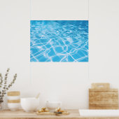 Poster Un reflet de la transparence de l'eau (Cuisine)