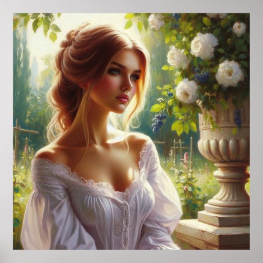 Poster Un regard rêveur (Devant)