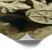 Poster Un relief représentant une course de chars (Coin)