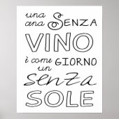 Poster Un Repas Sans Vin... (Devant)