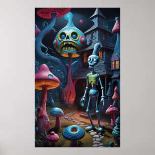 Poster Un Repos À Groll Town - Ken Gage Art