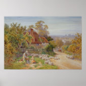 Poster Un repos en chemin (Devant)