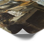 Poster Un Restaurant En Plein Air, Lahore (Coin)