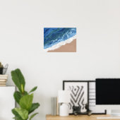 Poster Un rêve de la plage (Bureau à domicile)