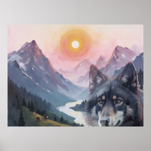 Poster Un rêve de loup (Devant)