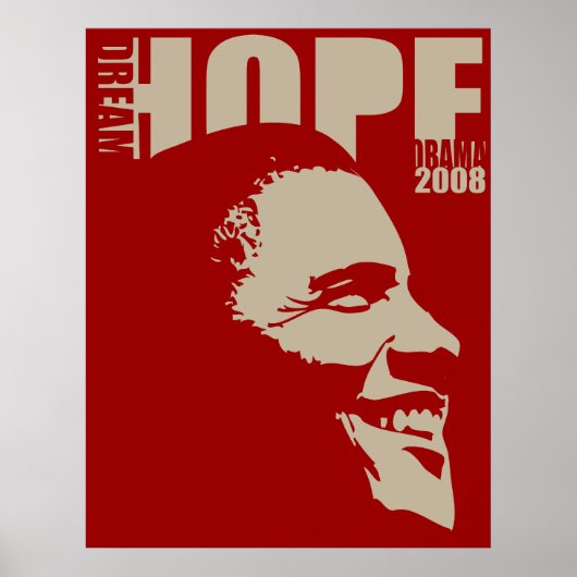 Poster Un rêve d'espoir Imprimer (Devant)