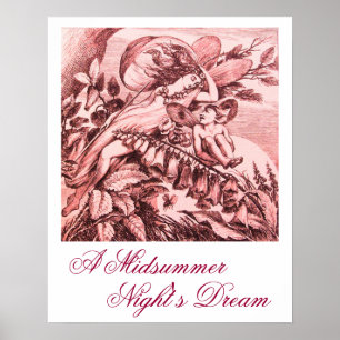 POSTER UN RÊVE D'UNE NUIT D'ÉTÉ / FÉE TITANIA