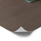 Poster Un robot et son chien imprimer (Coin)