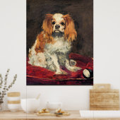 Poster Un roi Charles Spaniel, art (Cuisine)