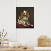 Poster Un roi Charles Spaniel - Edouard Manet Art (Cuisine)