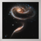 Poster Un Rose en galaxies, ARP 273 [Imprimer] (Devant)