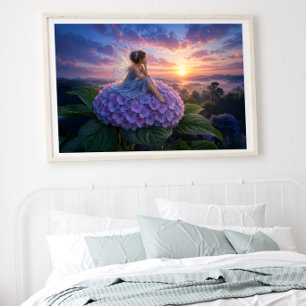 Poster Un salut de fée à l'aube