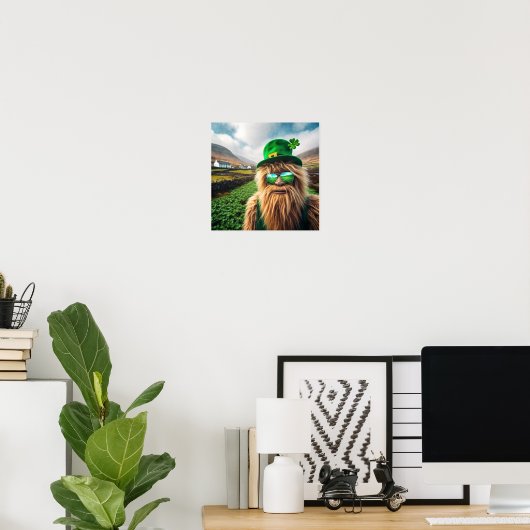 Poster Un sasquatch irlandais (Bureau à domicile)