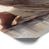 Poster Un sauveur amoureux, l'art chrétien, Jésus et la f (Coin)