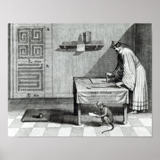 Poster Un script chinois (Devant)