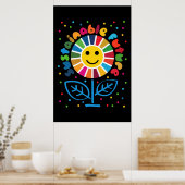 Poster UN SDGs Global Goals 2030 Sustainable Future (Cuisine)