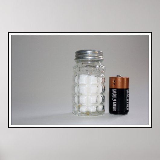Poster Un sel et une batterie (Devant)