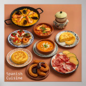 Poster Un sentier De Tapas À Travers L'Espagne (Devant)