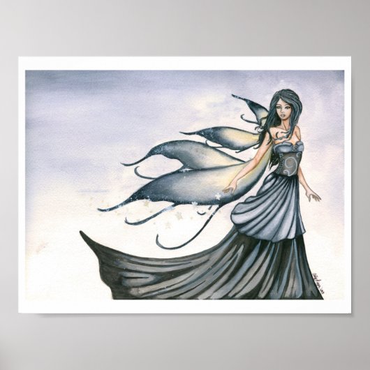 Poster Un sentier des étoiles au crépuscule (Devant)