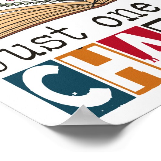 Poster Un seul chapitre (Coin)