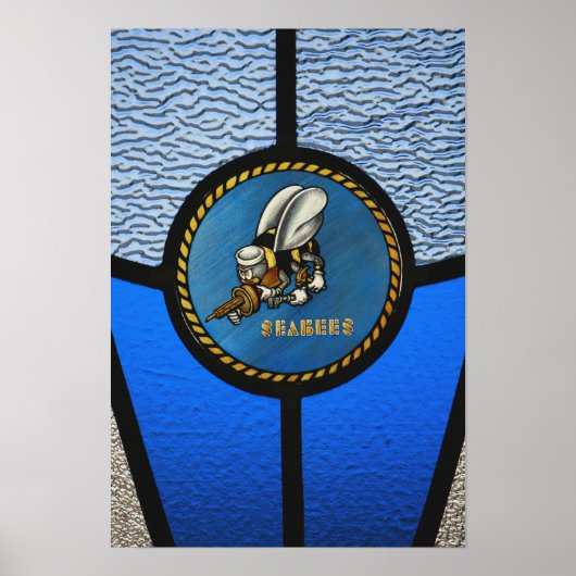 Poster Un seul logo Seabee (Devant)