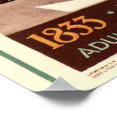 Poster Un siècle de progrès - Foire mondiale de Chicago 1 (Coin)