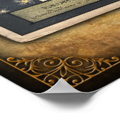 Poster Un signal de l'affiche de la musique en feuille de (Coin)