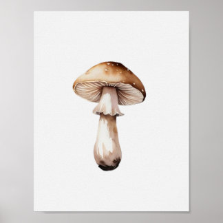 Poster Un simple champignon