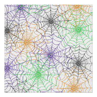 Un simple Motif Web d'Halloween Spider