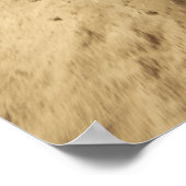 Poster Un soldat américain marche le long d'un chemin de  (Coin)