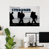 Poster Un soldat de l'Armée de terre tellement puissant (Bureau à domicile)