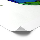 Poster Un sourire aux pluies, Art Print (Coin)