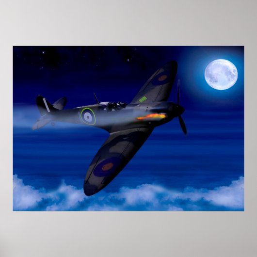Poster Un Spitfire revient à la maison (Devant)