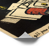 Poster Un suspect coupable tente de soulever une question (Coin)