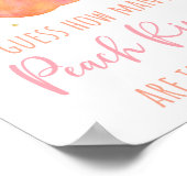 Poster Un Sweet Peach Devine Combien De Jeu (Coin)