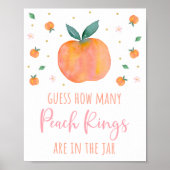 Poster Un Sweet Peach Devine Combien De Jeu (Devant)