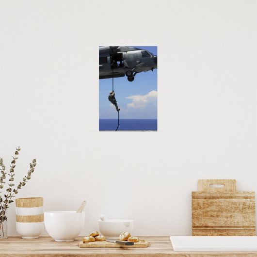 Poster Un technicien en élimination d'explosifs (Cuisine)