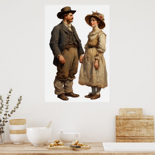 Poster Un temps plus simple (Cuisine)