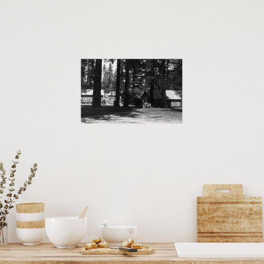 Poster Un terrain de camping (Cuisine)