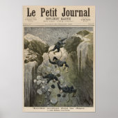 Poster Un terrible accident dans les Alpes (Devant)