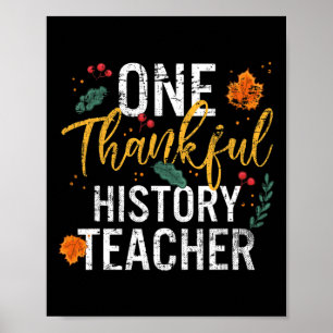 Poster Un Thanksgivin Histoire Merci Maître Chute Thanksg