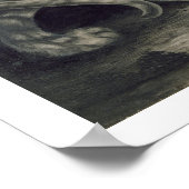 Poster Un tigre à ressort (crayon sur papier) (Coin)