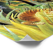 Poster Un tigre dans une tempête tropicale (Coin)