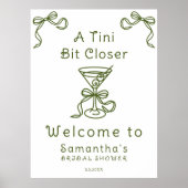 Poster Un Tini Un Peu Plus Près Fête des mariées Bienvenu (Devant)