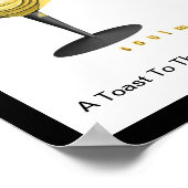 Poster "Un toast pour nous"* (Coin)