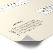 Poster Un tour du monde (Coin)