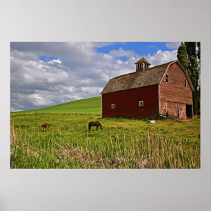 Poster Un tour par le pays de ferme de Palouse 3